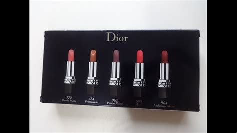 dior holiday rouge lip coffret|Rouge Dior Mini Lipstick Trio Holiday Gift Set .